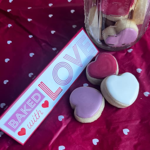 Sweet Hearts Sugar Cookie Jar