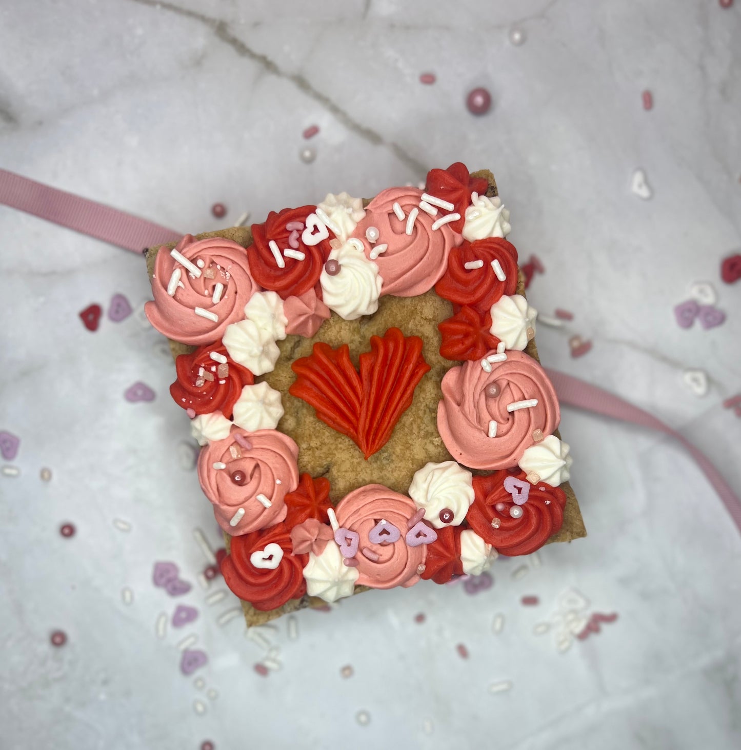 Individual Cookie Cake