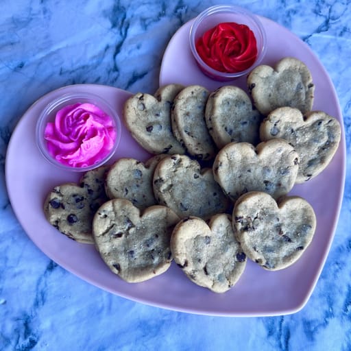 Heart to Heart Cookie Dippers | A Sweet Interactive Treat
