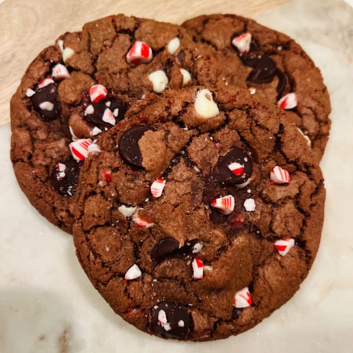 Peppermint Bark Cookies