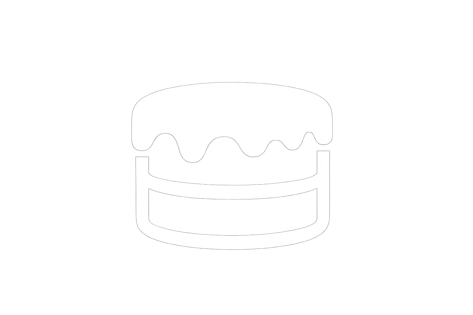 remove the candle and add icing to the top instead