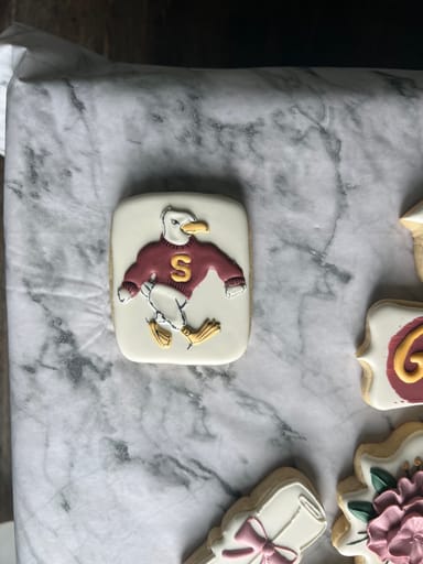 Custom Logo Cookies